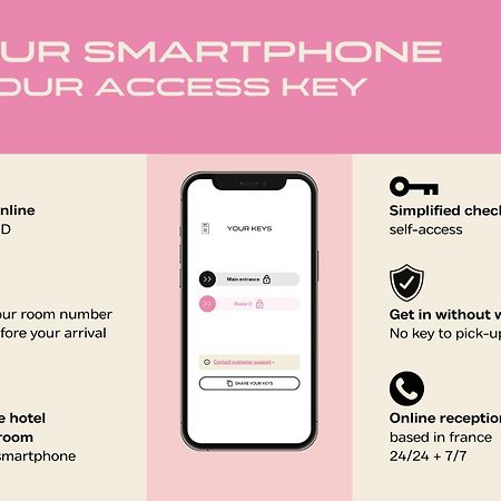 Hotel Prefecture - Entree Autonome, Reception En Ligne - Encore Mieux Limoges Luaran gambar